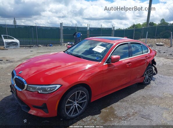 3MW5R7J00N8C65708 2022 BMW 3 SERIES Red Передня ліва чверть