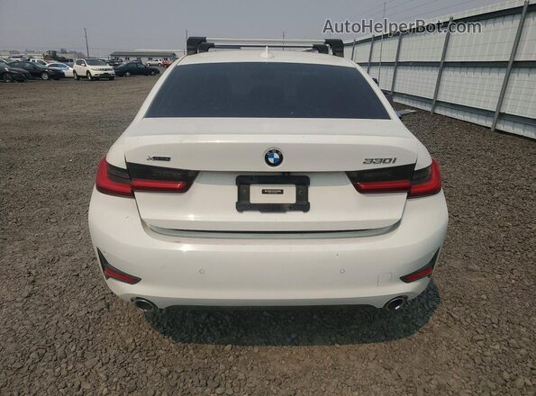 3MW5R7J01L8B06354 2020 BMW 3 SERIES White Vista trasera