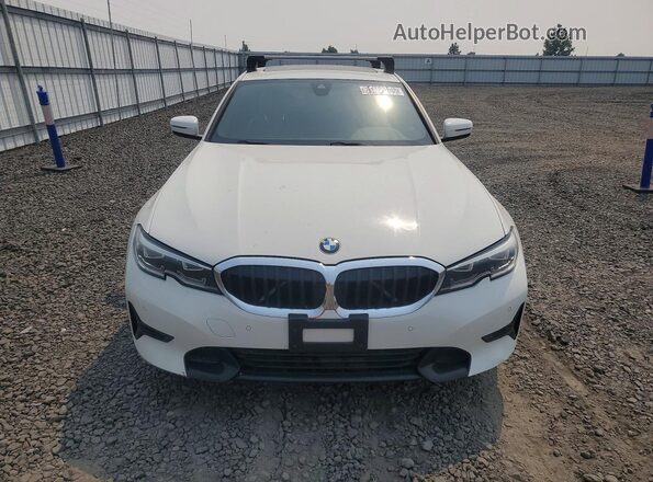 3MW5R7J01L8B06354 2020 BMW 3 SERIES White Vista frontal