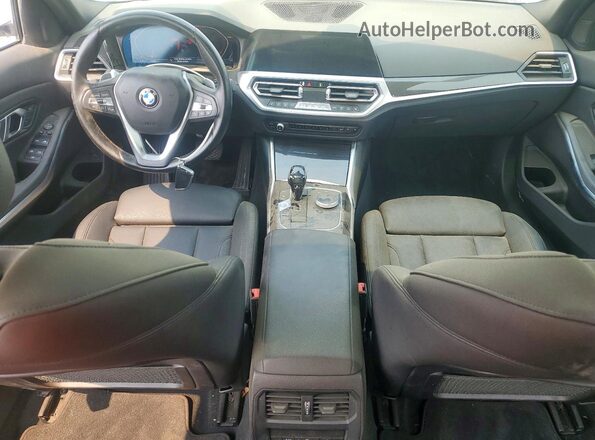 3MW5R7J01L8B06354 2020 BMW 3 SERIES White Vista del salpicadero