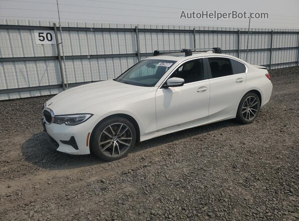 3MW5R7J01L8B06354 2020 BMW 3 SERIES White Vista interior de 360 grados