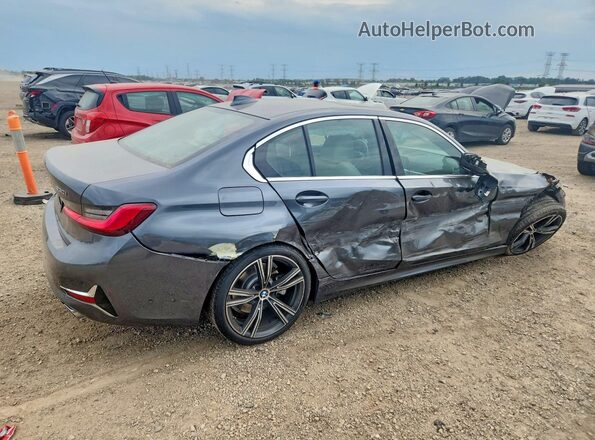 3MW5R7J01L8B26894 2020 BMW 3 SERIES Gray Задня права чверть