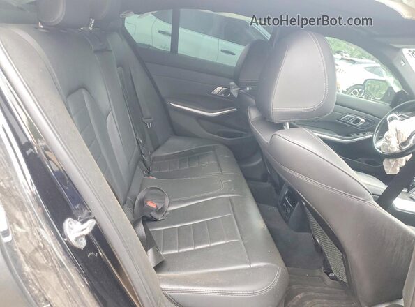 3MW5R7J02L8B10963 2020 BMW 3 SERIES Черный Вид задних сидений