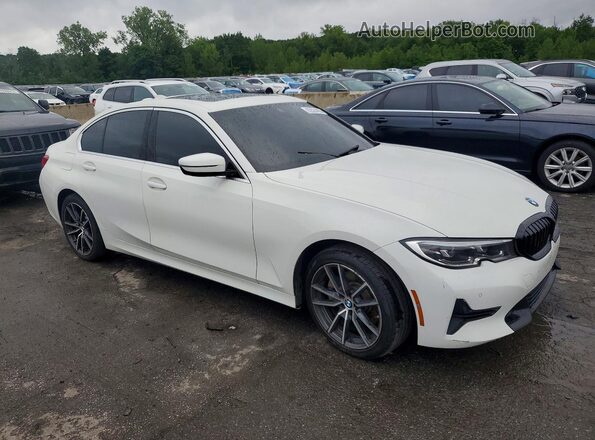 3MW5R7J03L8B45494 2020 BMW 3 SERIES White Przód prawy
