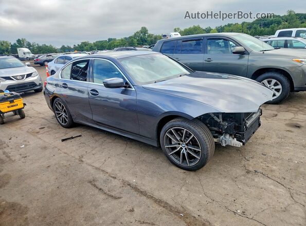 3MW5R7J03M8B53385 2021 BMW 3 SERIES Gray წინა მარჯვენა