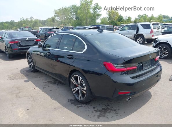 3MW5R7J03M8B90596 2021 BMW 3 SERIES Black Tył lewy