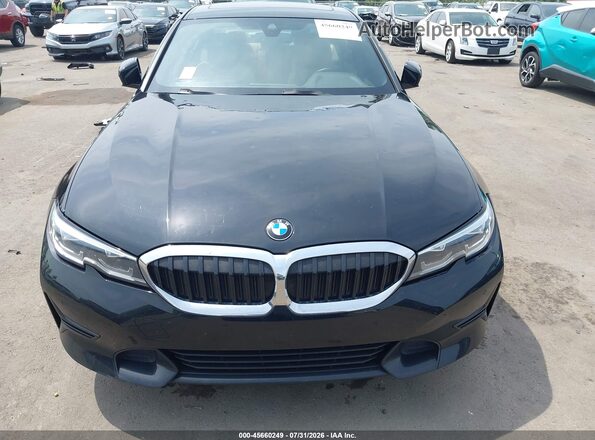 3MW5R7J03M8B90596 2021 BMW 3 SERIES Black Widok z przodu