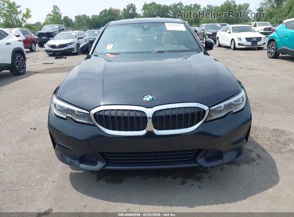 3MW5R7J03M8B90596 2021 BMW 3 SERIES Black Widok zestawu wskaźników