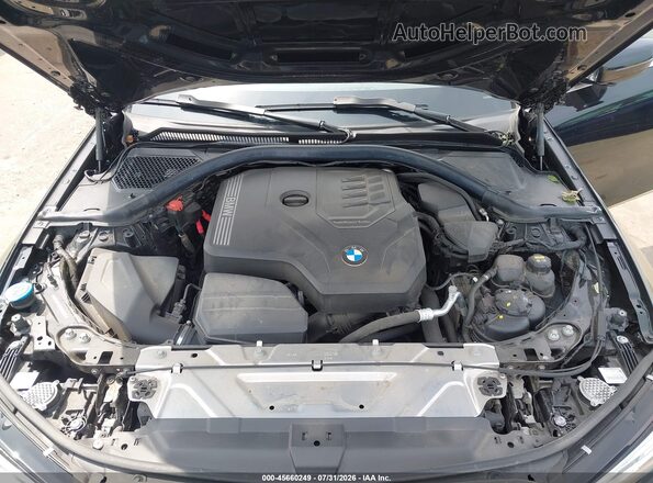 3MW5R7J03M8B90596 2021 BMW 3 SERIES Black Widok z tyłu