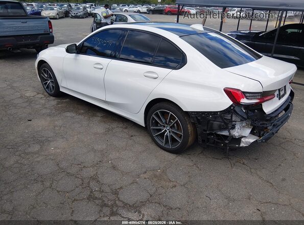 3MW5R7J03M8B92607 2021 BMW 3 SERIES White Tył lewy