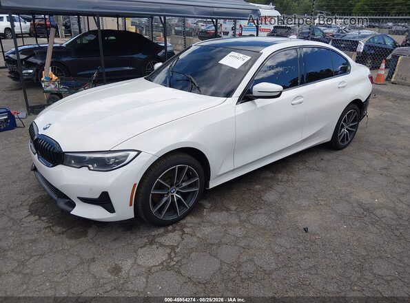 3MW5R7J03M8B92607 2021 BMW 3 SERIES White Przód lewy