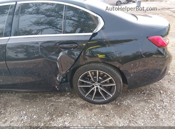 3MW5R7J04L8B24668 2020 BMW 3 SERIES Черный Вид спереди