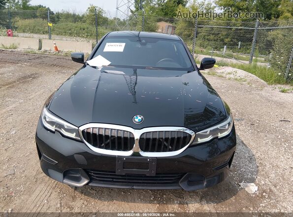 3MW5R7J04L8B24668 2020 BMW 3 SERIES Черный Вид щитка приборов