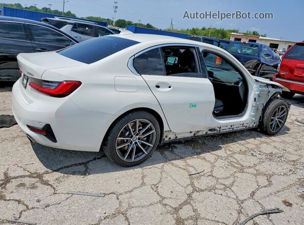3MW5R7J04L8B35850 2020 BMW 3 SERIES White Trasero derecho