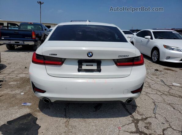 3MW5R7J04L8B35850 2020 BMW 3 SERIES White Vista trasera