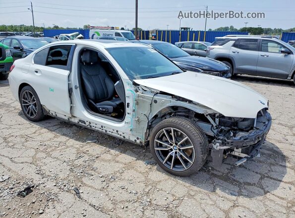 3MW5R7J04L8B35850 2020 BMW 3 SERIES White Delantero derecho