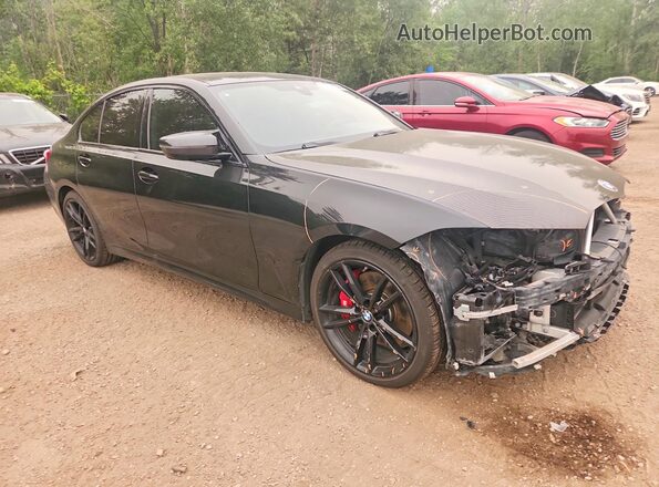 3MW5R7J04M8C15540 2021 BMW 3 SERIES Black Передня права чверть