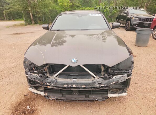 3MW5R7J04M8C15540 2021 BMW 3 SERIES Black Вид спереду