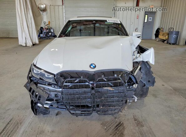 3MW5R7J04N8C54811 2022 BMW 3 SERIES White Դիմացի տեսք