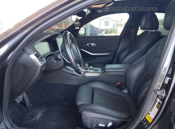 3MW5R7J05L8B05661 2020 BMW 3 SERIES Silver Սալոնի դիմացի տեսք