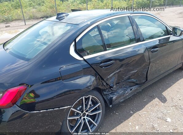 3MW5R7J05L8B07863 2020 BMW 3 SERIES Black Դիմացի տեսք