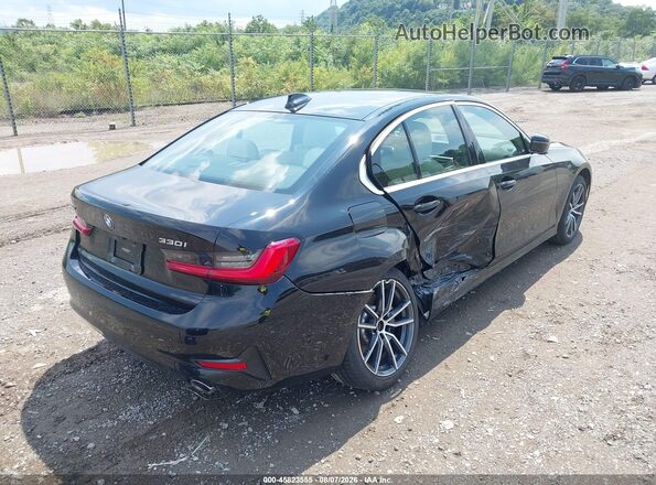 3MW5R7J05L8B07863 2020 BMW 3 SERIES Black Հետևի աջ