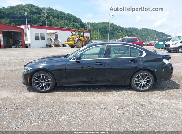 3MW5R7J05L8B07863 2020 BMW 3 SERIES Black Սալոնի 360 աստիճան տեսք