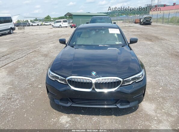 3MW5R7J05L8B07863 2020 BMW 3 SERIES Black Սարքավորումների վահանակի տեսք
