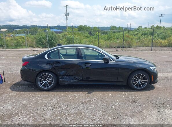 3MW5R7J05L8B07863 2020 BMW 3 SERIES Black Սալոնի հետևի տեսք