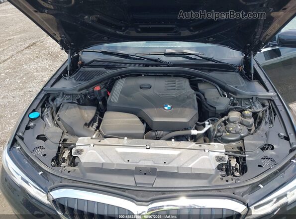 3MW5R7J05L8B07863 2020 BMW 3 SERIES Black Հետևի տեսք