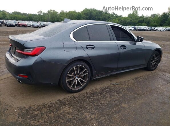 3MW5R7J05M8B93435 2021 BMW 3 SERIES Серый Задняя правая четверть