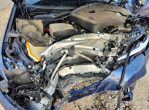 3MW5R7J06M8B96036 2021 BMW 3 SERIES Blue Սալոնի հետևի տեսք