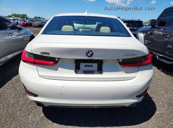 3MW5R7J07L8B08321 2020 BMW 3 SERIES White უკანა ხედი