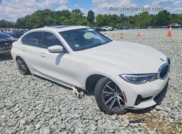 3MW5R7J07M8B49582 2021 BMW 3 SERIES White Przód prawy