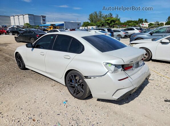 3MW5R7J07M8C00921 2021 BMW 3 SERIES White Հետևի ձախ