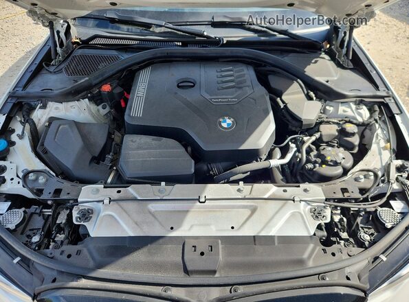3MW5R7J07M8C00921 2021 BMW 3 SERIES White Սալոնի հետևի տեսք