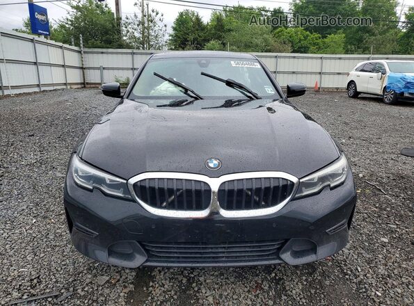 3MW5R7J07M8C05973 2021 BMW 3 SERIES Black Widok z przodu