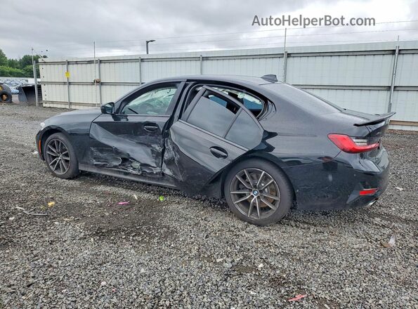3MW5R7J07M8C05973 2021 BMW 3 SERIES Black Tył lewy
