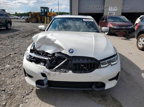 3MW5R7J0XM8B79675 2021 BMW 3 SERIES White Вид спереду
