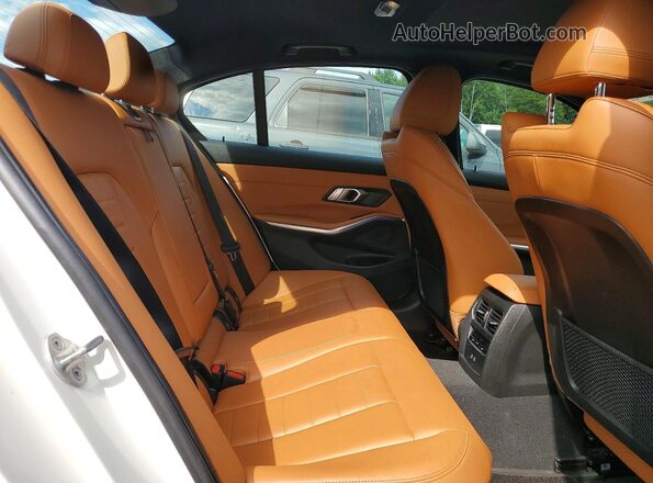 3MW5R7J0XM8B79675 2021 BMW 3 SERIES White Вид задніх сидінь