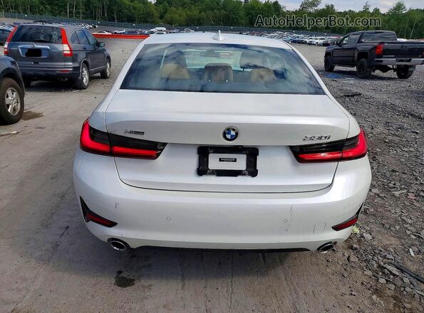 3MW5R7J0XM8B79675 2021 BMW 3 SERIES White Вид ззаду