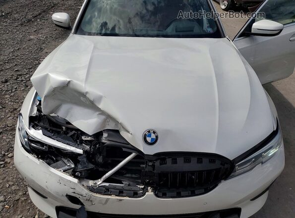 3MW5R7J0XM8B79675 2021 BMW 3 SERIES White Вид задньої частини салону