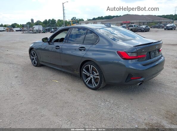 3MW5R7J56K8A04946 2019 BMW 3 SERIES Black Tył lewy