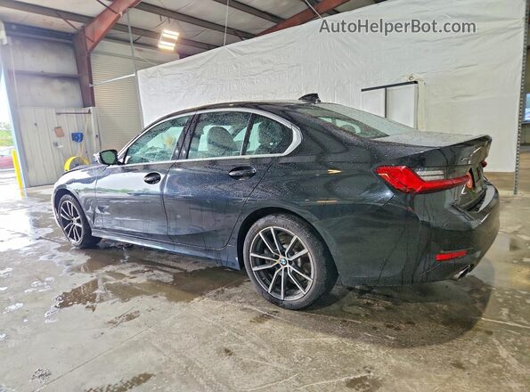 3MW5R7J59K8B02112 2019 BMW 3 SERIES Black Հետևի ձախ