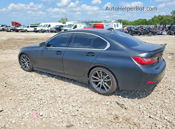 3MW5R7J5XK8B02698 2019 BMW 3 SERIES Black Rear left