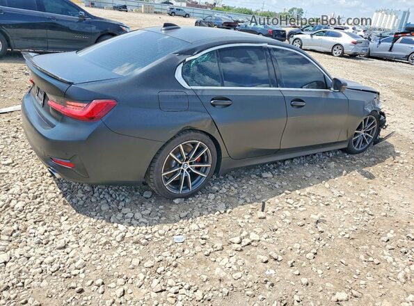 3MW5R7J5XK8B02698 2019 BMW 3 SERIES Black Rear right