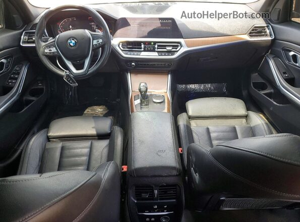 3MW5R7J5XK8B02698 2019 BMW 3 SERIES Black Dashboard view
