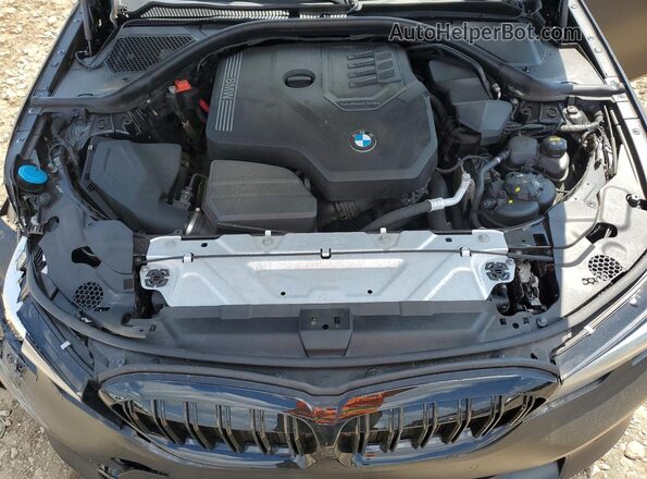 3MW5R7J5XK8B02698 2019 BMW 3 SERIES Black Rear interior view