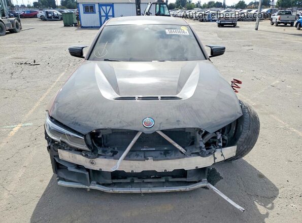 3MW5U7J02M8B57507 2021 BMW M3 Red Դիմացի տեսք