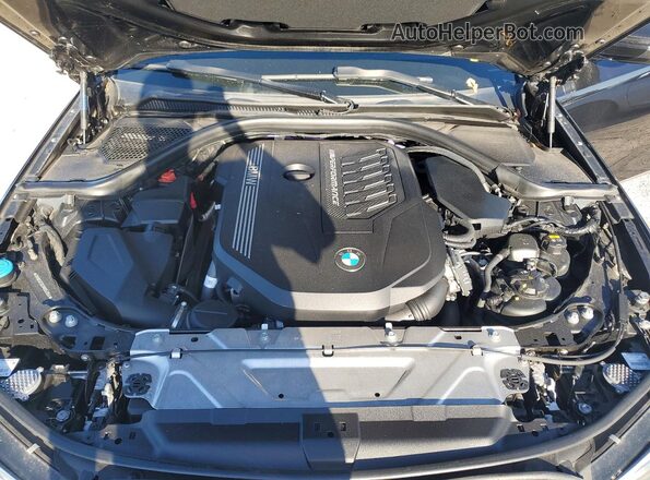 3MW5U7J03M8B52056 2021 BMW M3 Черный Вид задней части салона